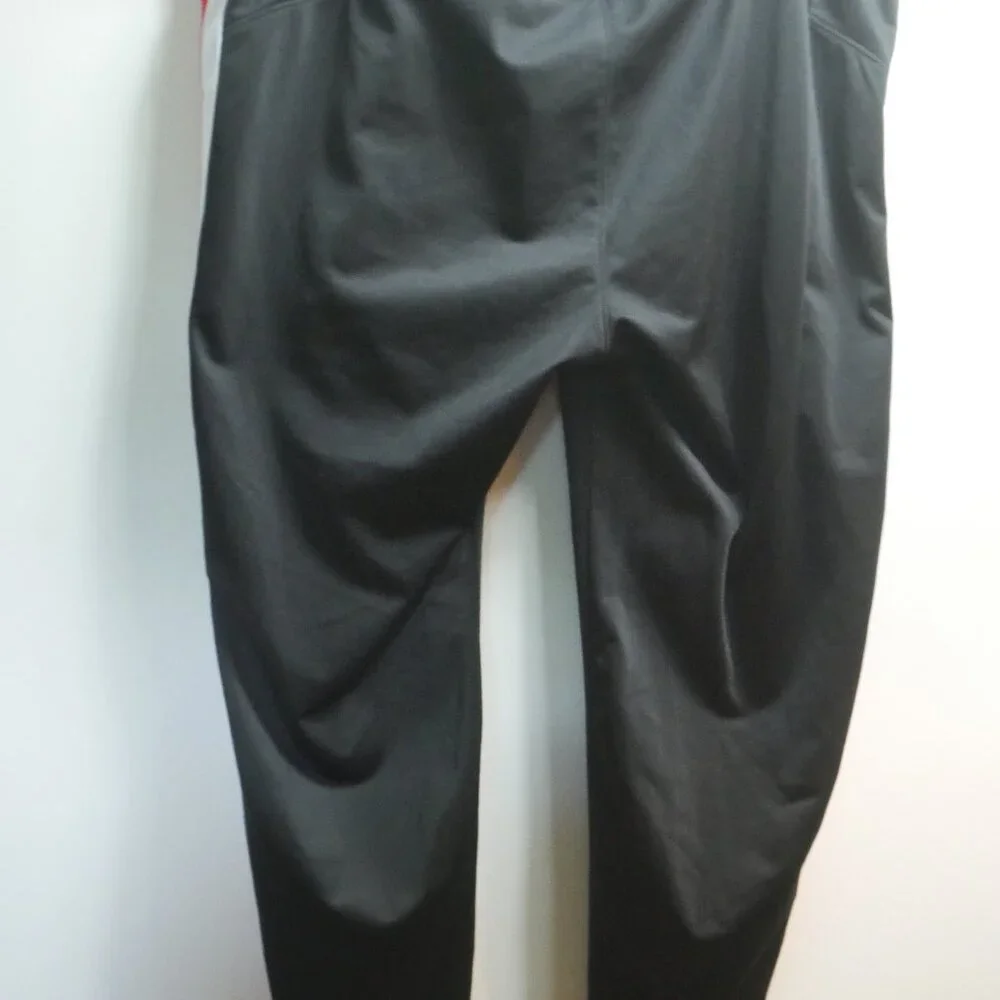 Foundry Black Tracksuit Set Red White Stripe Hoodie Joggers 2XL Young Men's - Picture 8 of 14